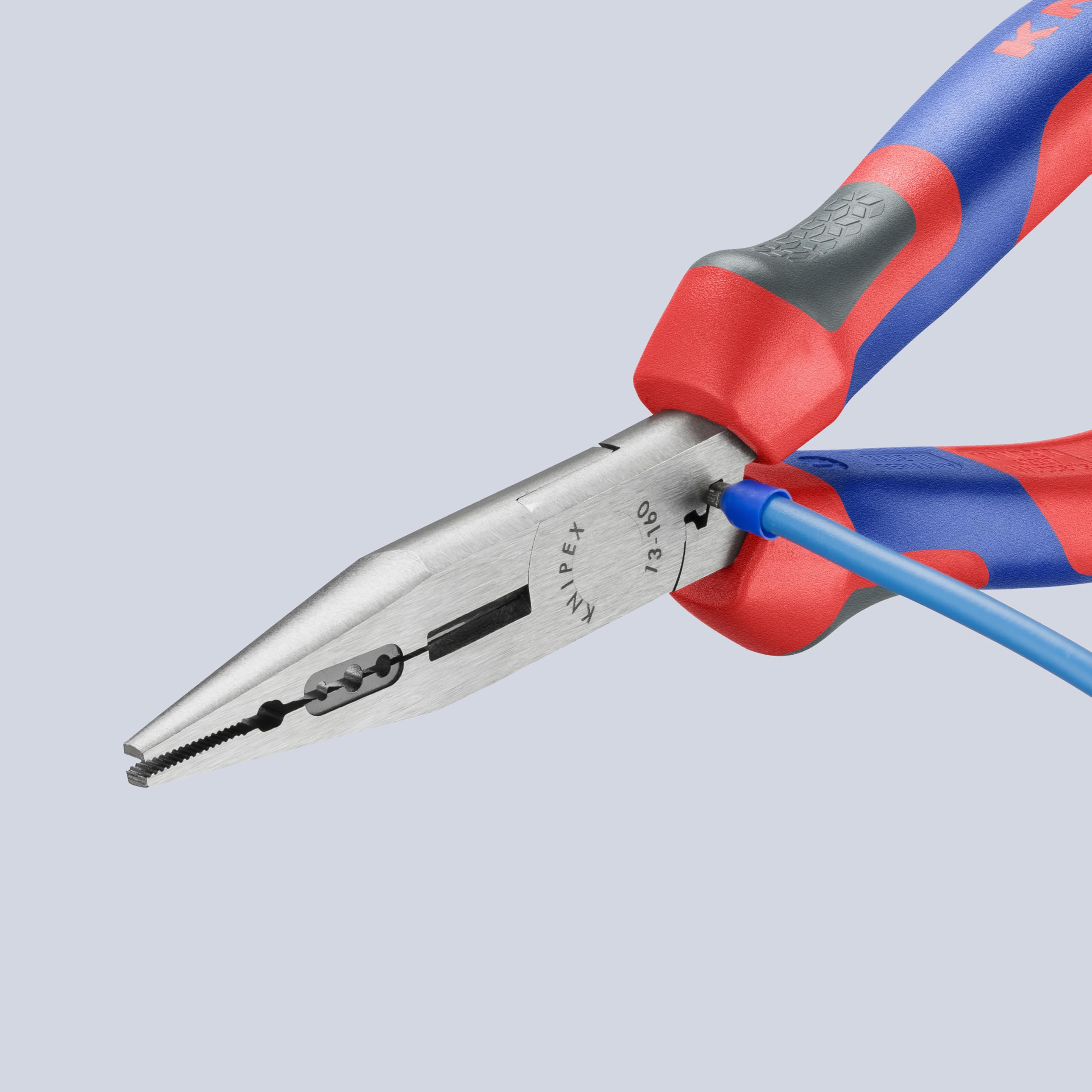 knipex-verdrahtungszange-13-02-160-sb-160-mm-multifunktionszange image 4