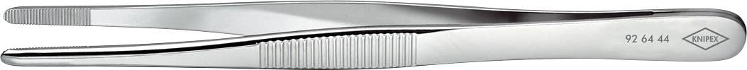 knipex-92-64-44-pr-zisions-pinzette-stumpfe-form-145-mm image 1