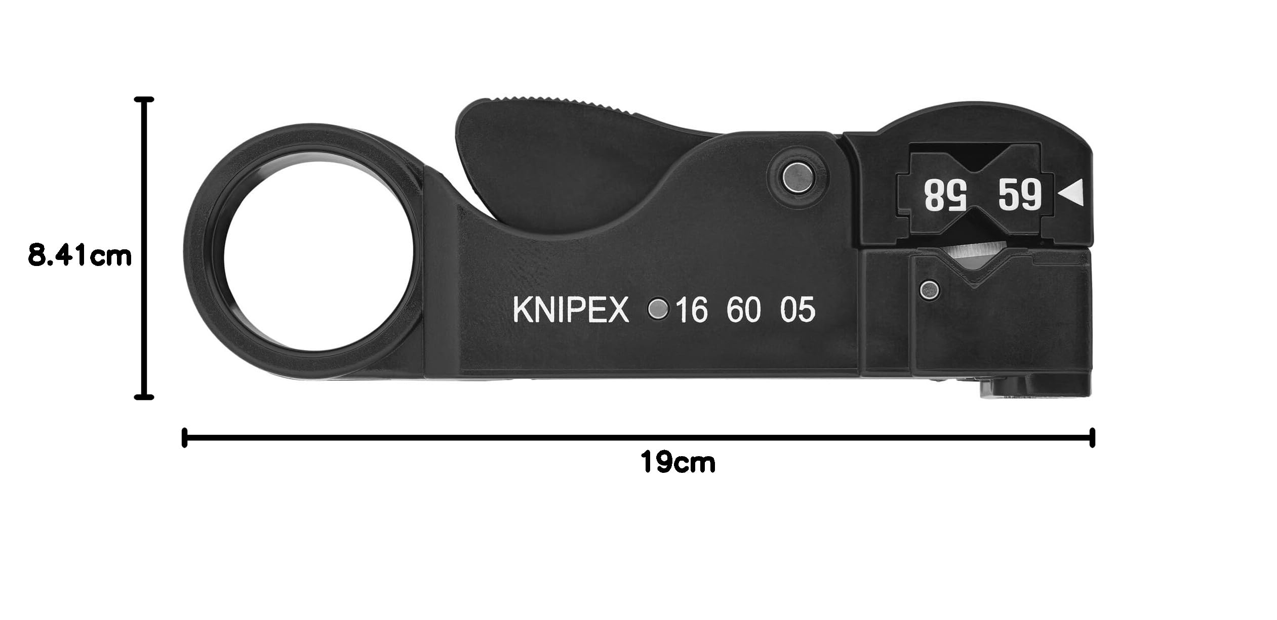 knipex-abisolierwerkzeug-f-r-koaxialkabel-105-mm-16-60-05-sb image 6