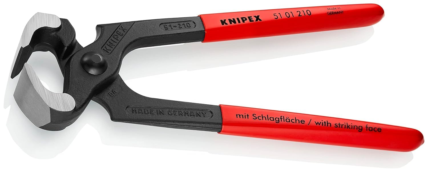 knipex-hammerzange-kneifzange-51-01-210-sb-210-mm-mit-schlagfl-che image 3
