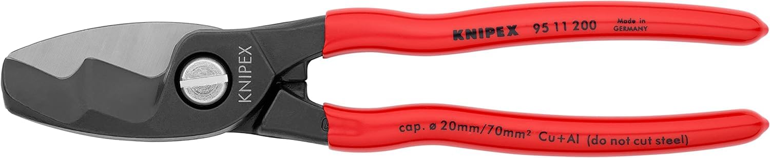 knipex-kabelschere-95-11-200-sb-200-mm-mit-doppelschneide-f-r-cu-al-bis-70-mm image 3