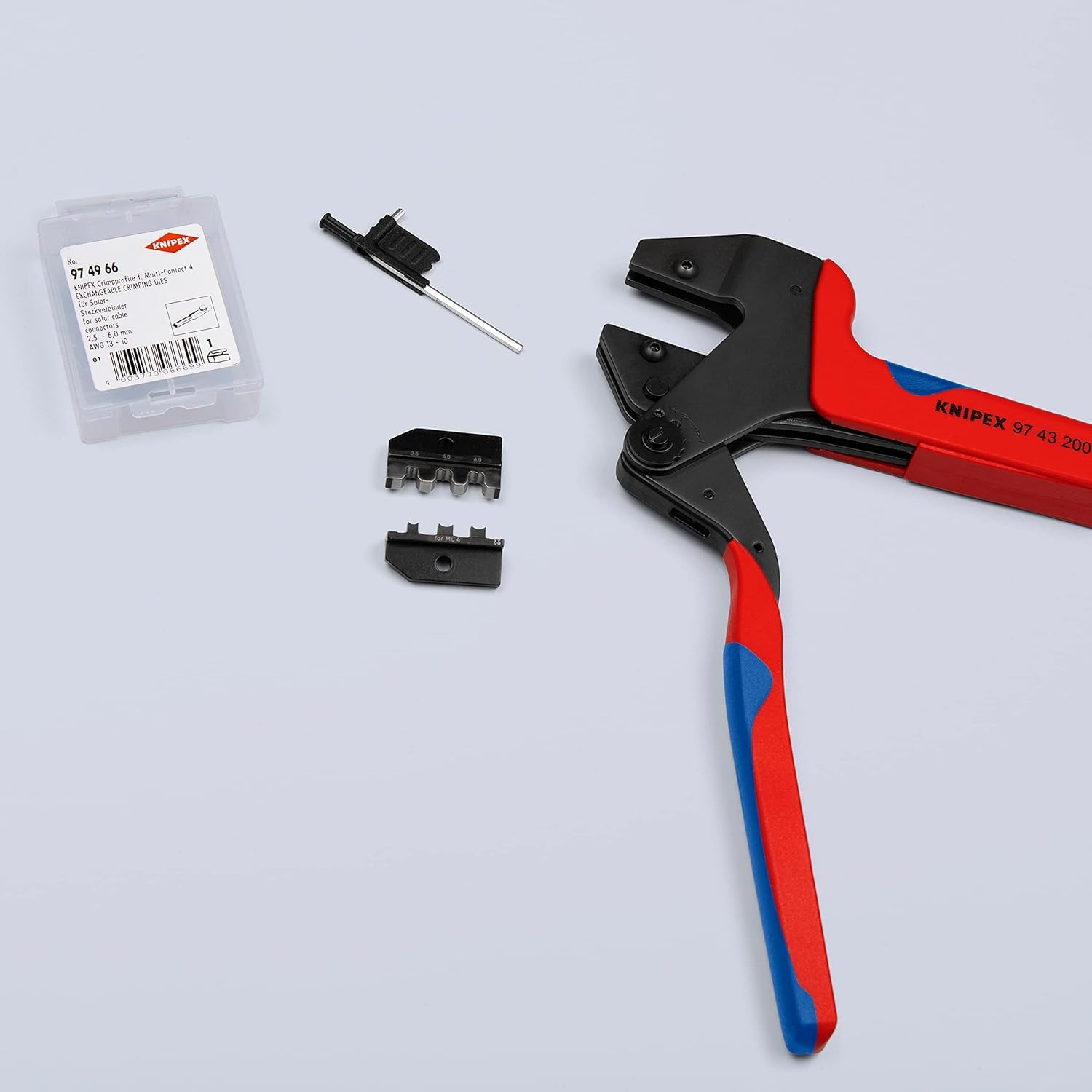 knipex-crimp-systemzange-97-43-200-f-r-auswechselbare-crimpeins-tze-200-mm image 2