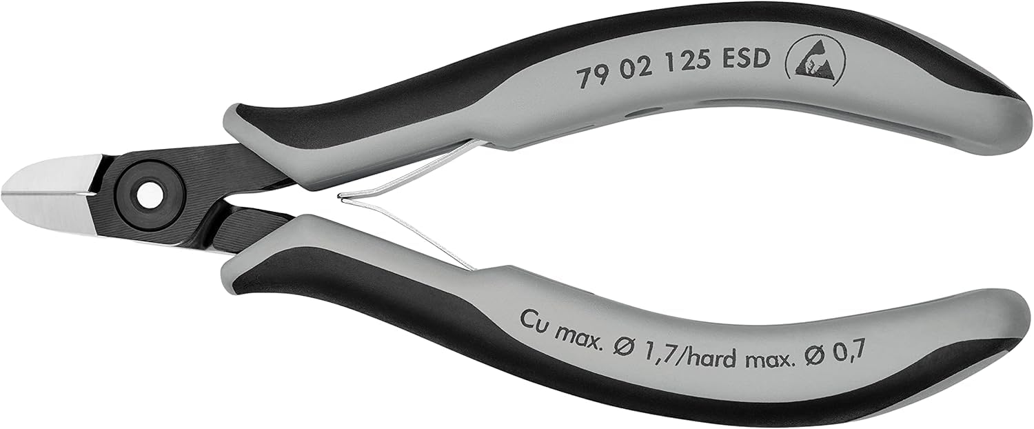 knipex-79-02-125-esd-pr-zisions-elektronik-seitenschneider-125-mm image 1