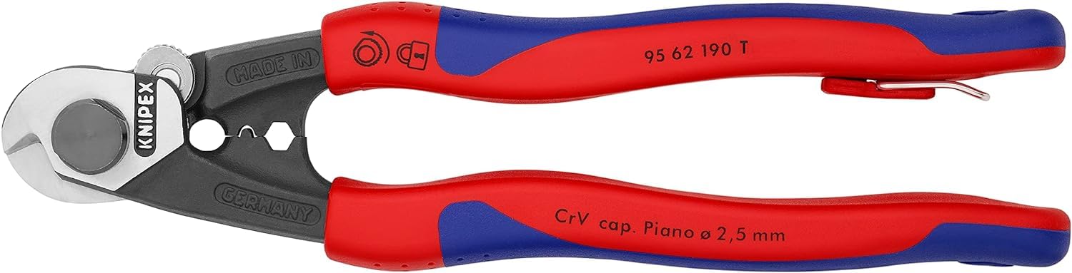 knipex-drahtseilschere-95-62-190-t-bk-190-mm-geschmiedet-mit-absturzsicherung image 3