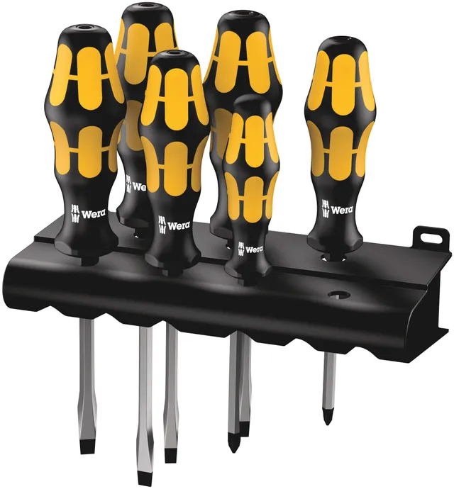 wera-schraubendrehersatz-932-s-6-kraftform-plus-schraubmei-el-6-teilig image 1