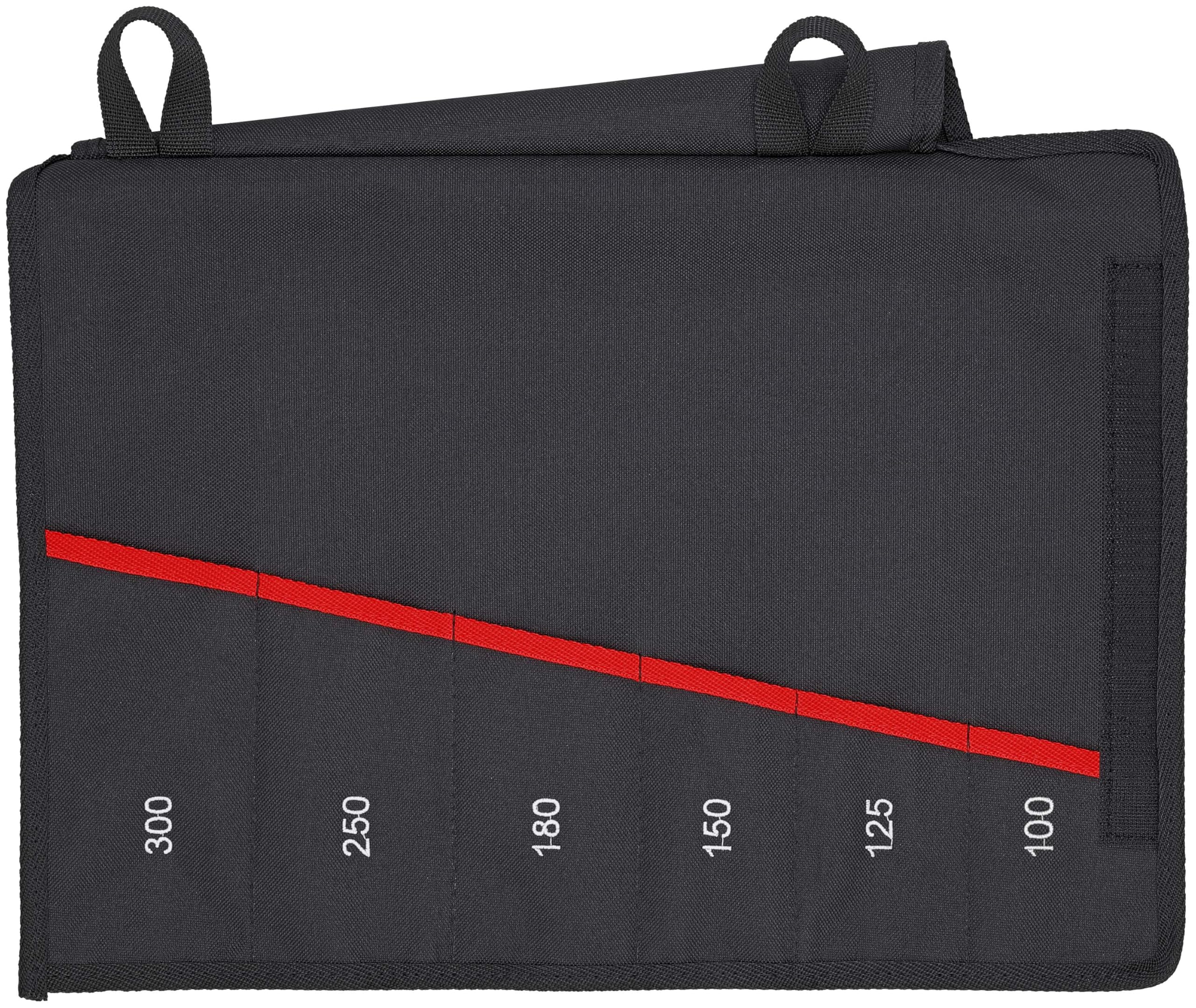 knipex-rolltasche-f-r-zangenschl-ssel-leer-00-19-55-s4-le-6-f-cher-340-mm image 1