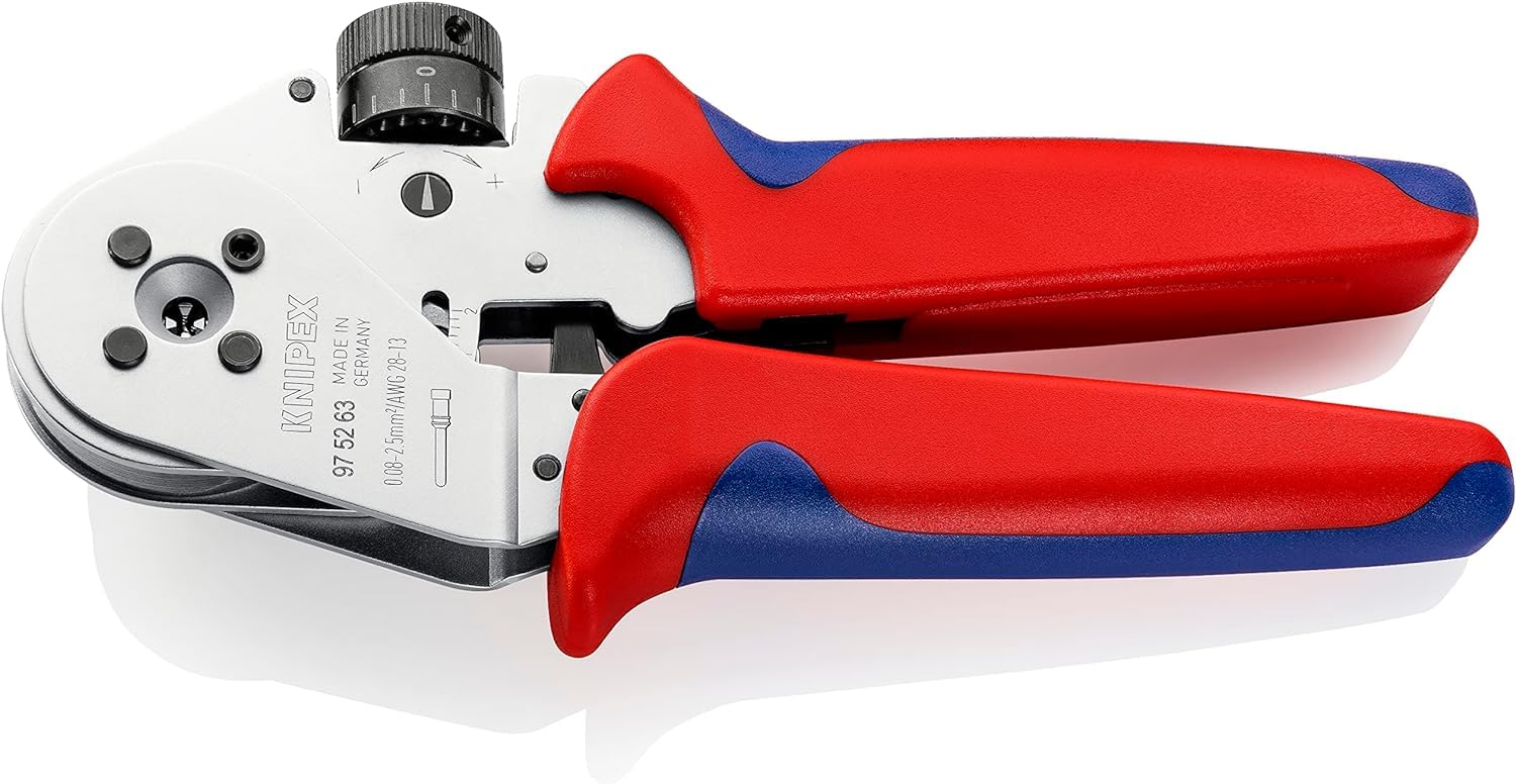 knipex-97-52-63-vierdornpresszange-180-mm-f-r-gedrehte-kontakte-verchromt image 1