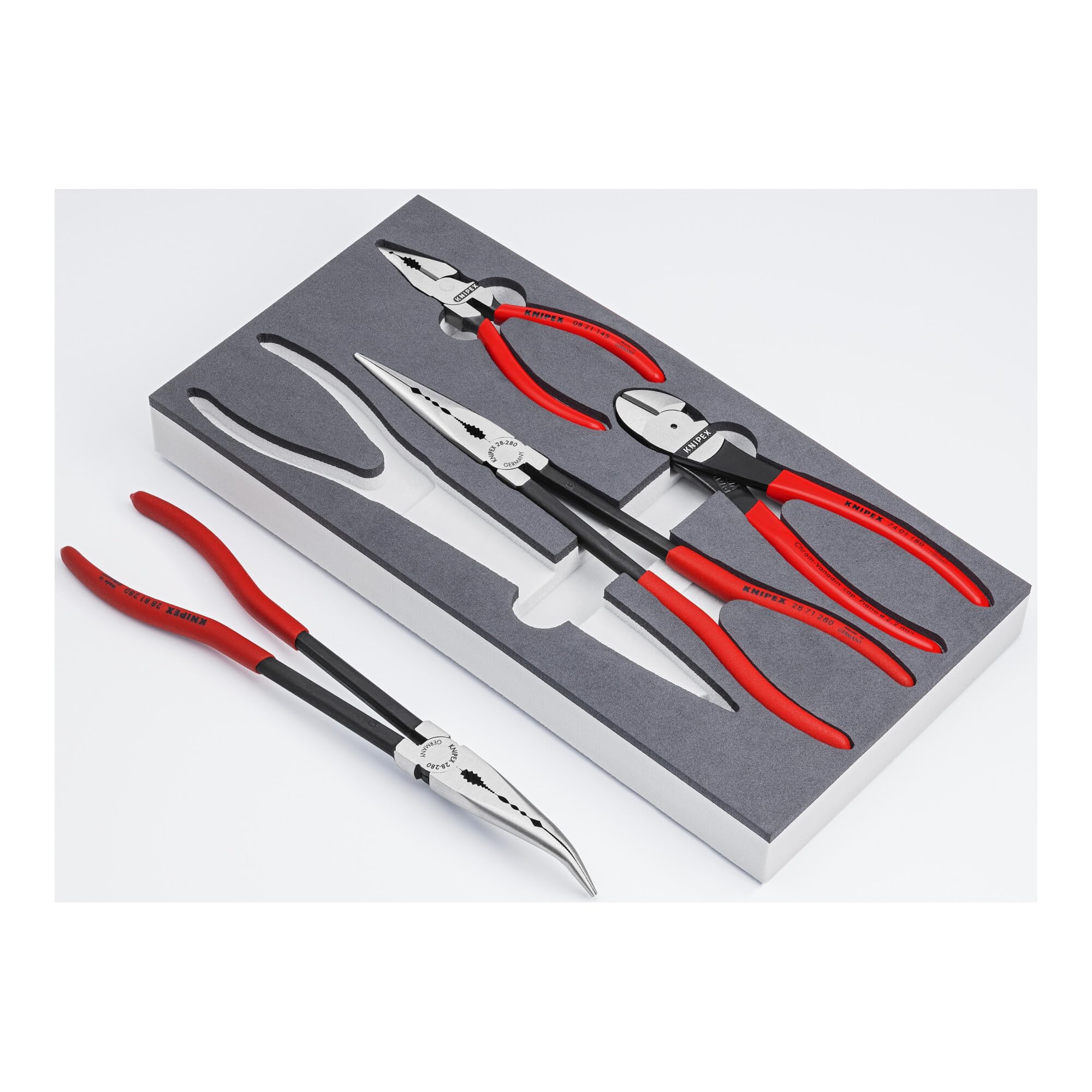 knipex-zangen-set-00-20-01-v16-4-teilig-in-schaumstoffeinlage image 2