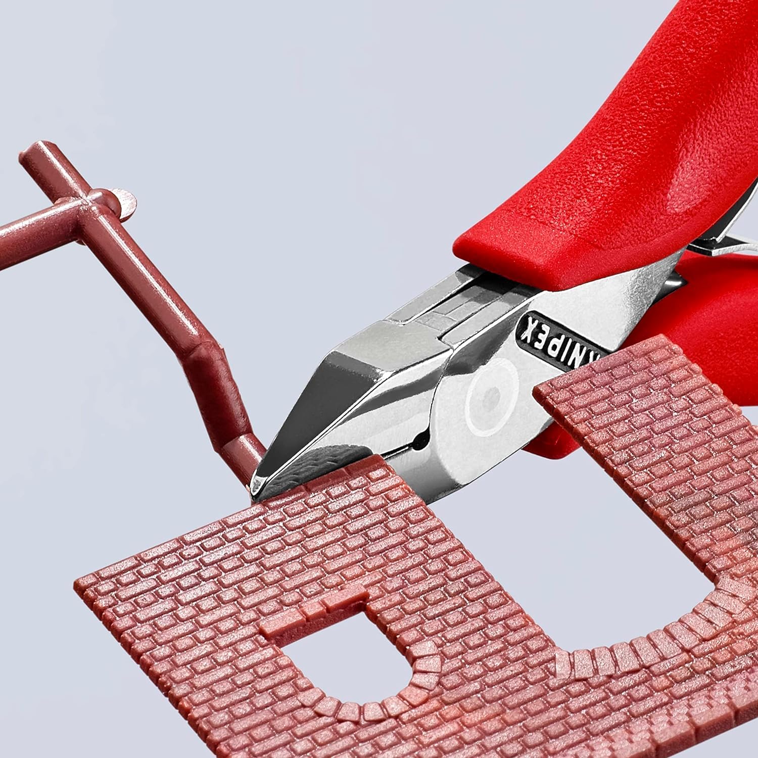 knipex-77-41-115-elektronik-seitenschneider-115-mm-mit-doppelfeder image 4