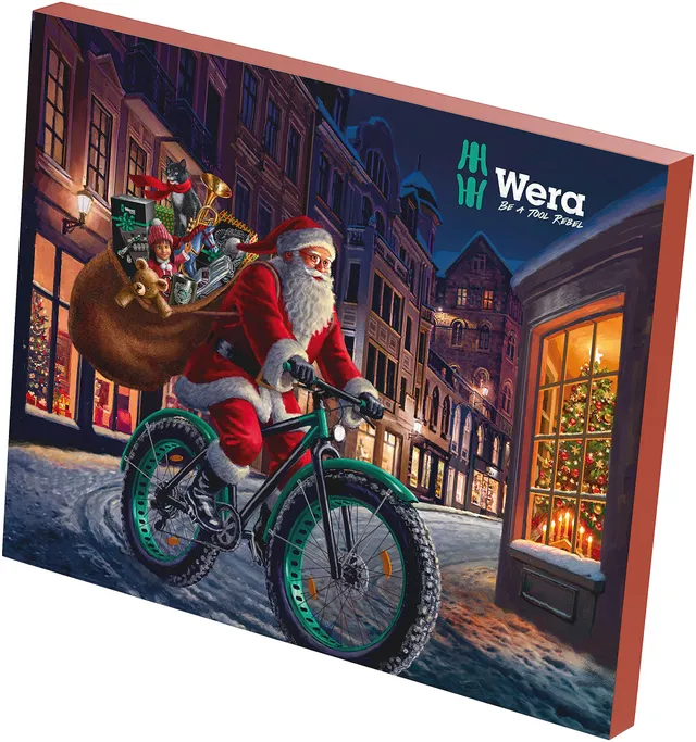 wera-adventskalender-2023-tool-rebel-24-teilig-f-r-25-schraubprofile image 1