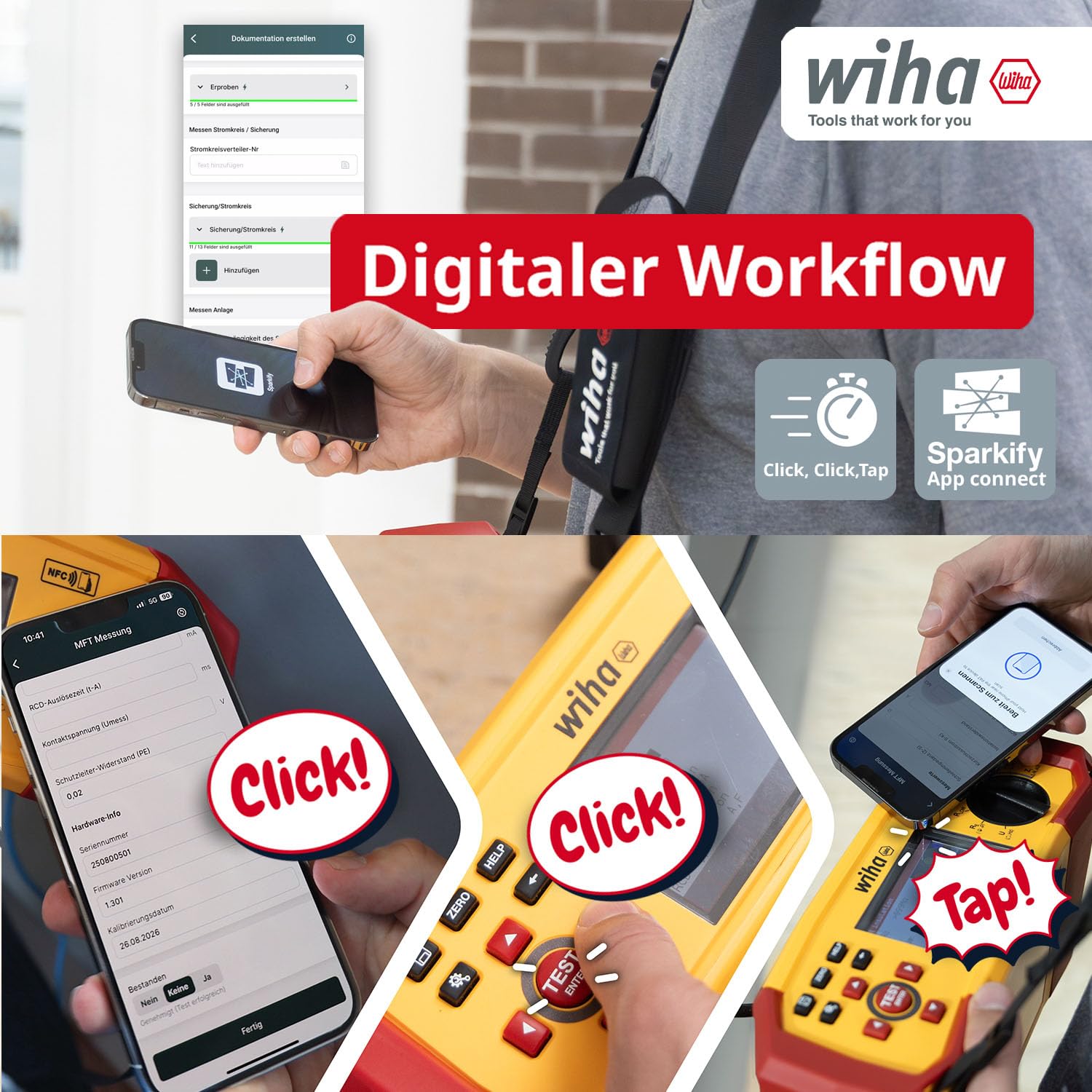 wiha-multifunktions-installationstester-mft-one-set-47216-nach-din-vde-0100 image 3