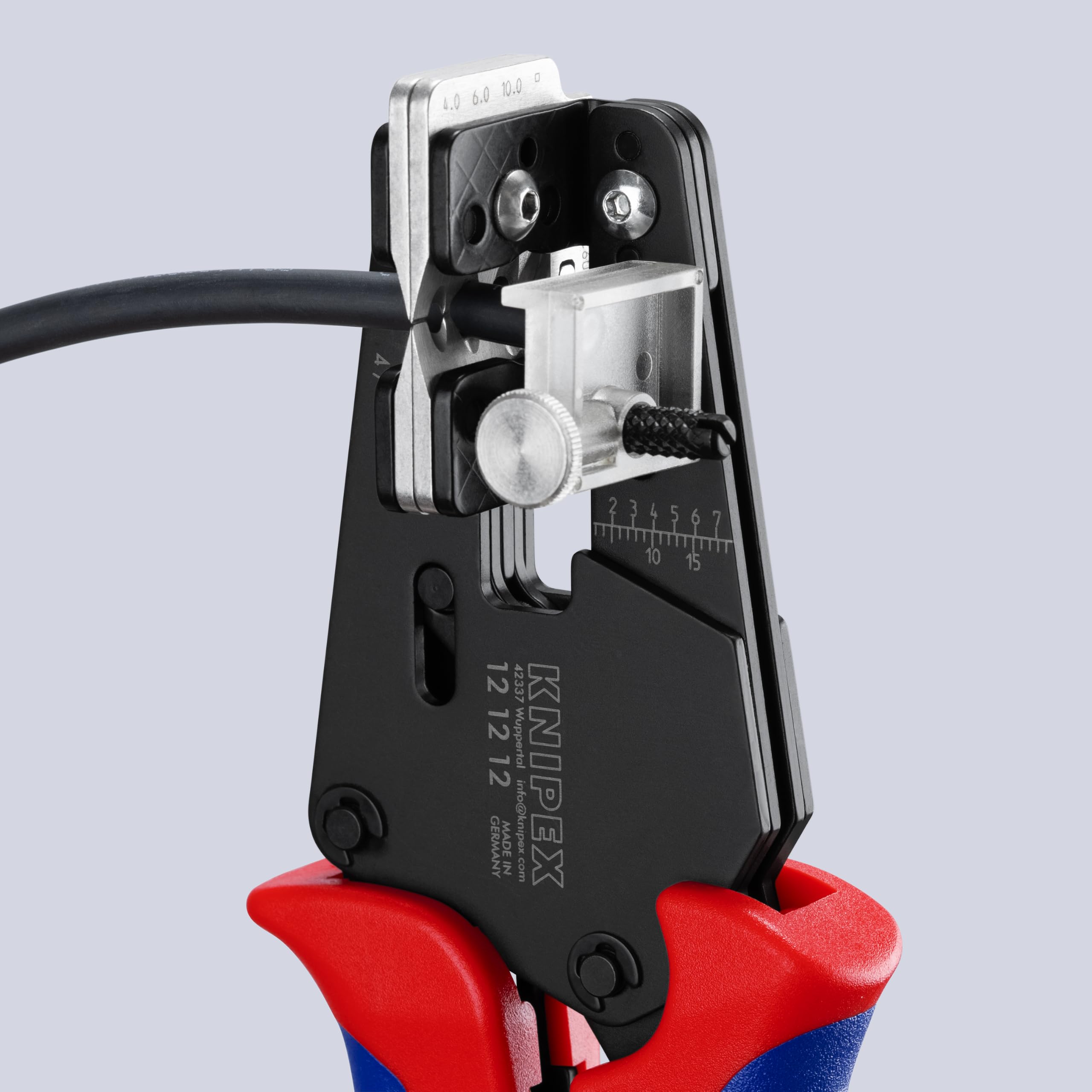 knipex-12-12-12-pr-zisions-abisolierzange-f-r-pv-solar-kabel-4-6-10-mm image 2