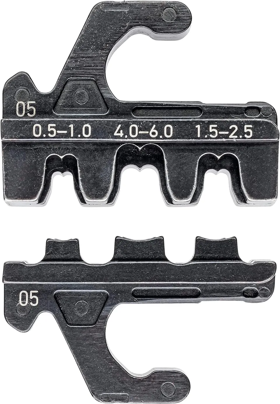 knipex-crimpeinsatz-97-39-05-f-r-unisolierte-offene-steckverbinder-4-8-6-3-mm image 1