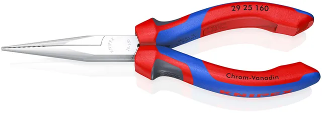 knipex-telefonzange-verchromt-160-mm-mit-comfort-griffen-29-25-160 image 1