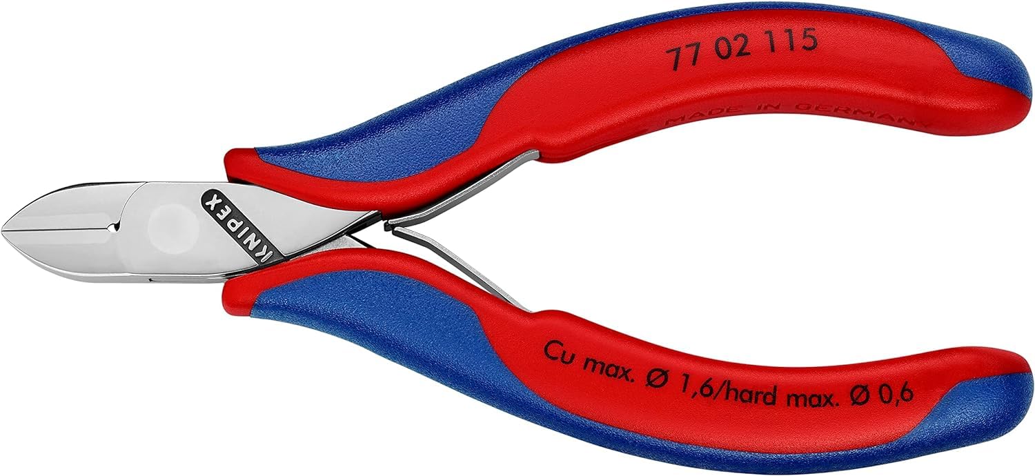knipex-elektronik-seitenschneider-77-02-115-115-mm-mit-doppelfeder image 3