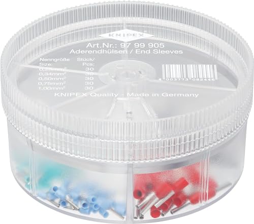 knipex-97-99-905-sortimentsbox-mit-150-isolierten-aderendh-lsen image 2