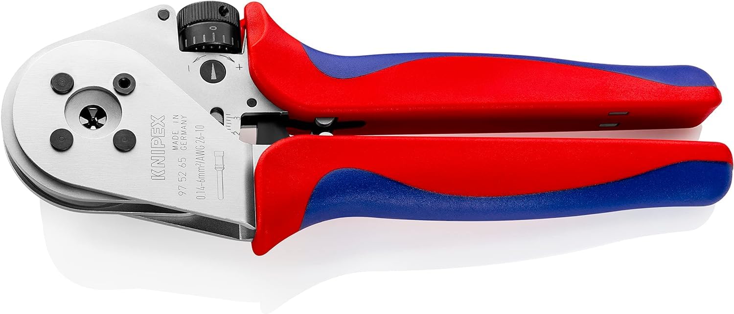 knipex-97-52-65-vierdornpresszange-230-mm-f-r-gedrehte-kontakte-verchromt image 2