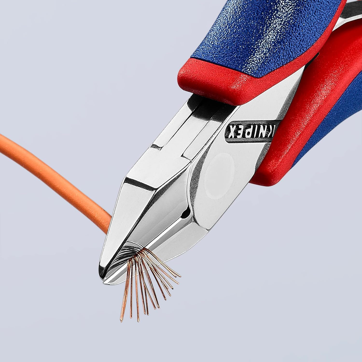 knipex-elektronik-seitenschneider-77-32-115-sb-115-mm-mit-mehrkomponenten-h-llen image 4