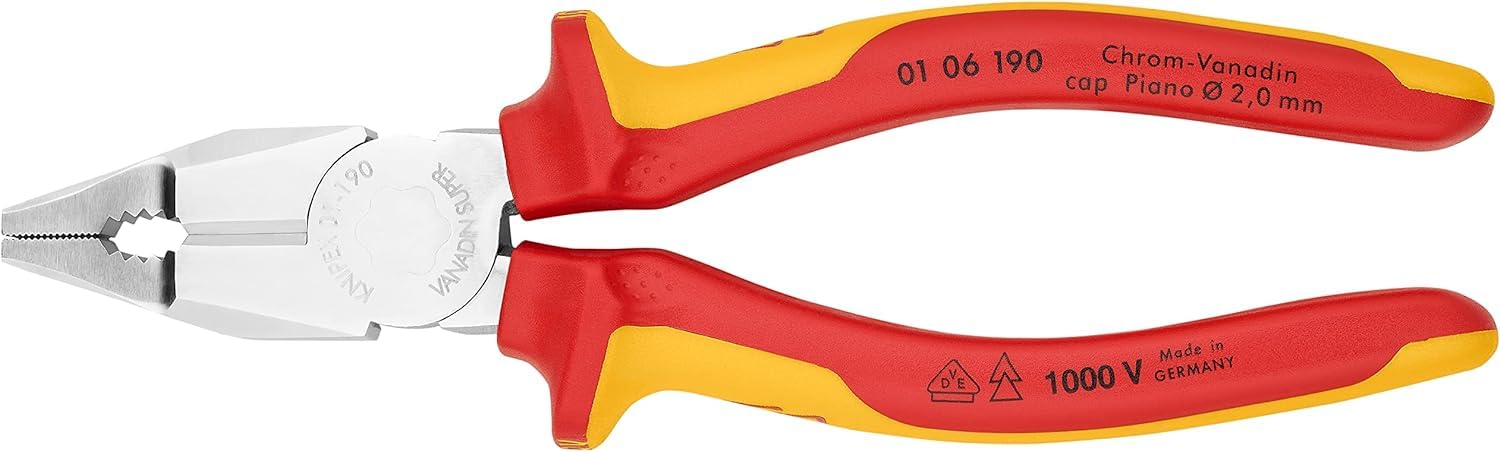 knipex-kombizange-01-06-190-chrom-vanadin-verchromt-isoliert-190-mm image 3