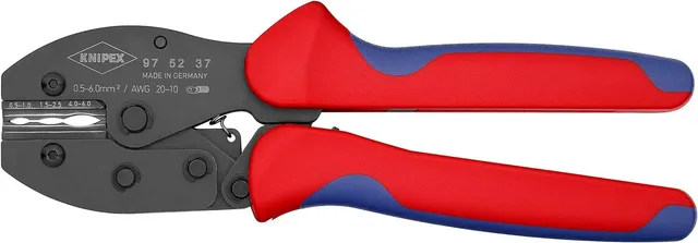 knipex-preciforce-crimpzange-97-52-37-220-mm-f-r-schrumpfschlauchverbinder image 1