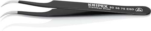 knipex-universalpinzette-92-38-75-esd-mattiert-glatt-118-mm-antimagnetisch image 8