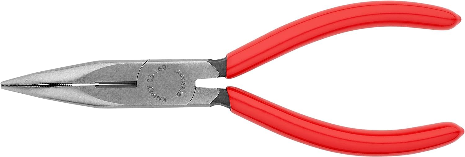 knipex-flachrundzange-25-21-160-mit-schneide-160-mm-radiozange image 3