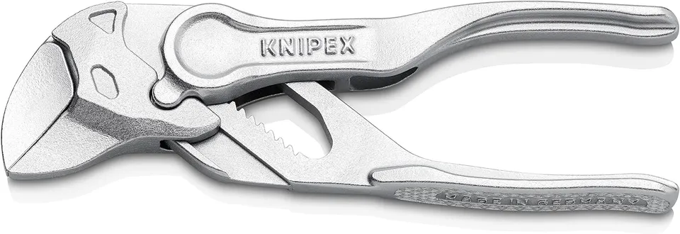 knipex-zangenschl-ssel-xs-86-04-100-verchromt-100-mm image 1