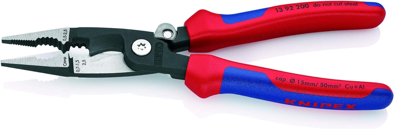 knipex-elektro-installationszange-13-92-200-multifunktionszange-200-mm-mit-mehrk image 2