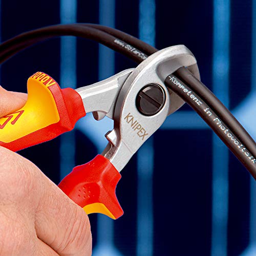 knipex-95-26-165-sb-kabelschere-vde-gepr-ft-165-mm-verchromt image 6