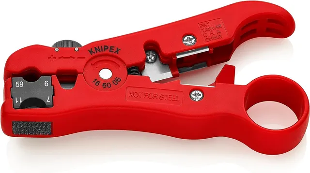 knipex-16-60-06-sb-abisolierwerkzeug-f-r-koaxialkabel-und-datenkabel-125-mm image 1