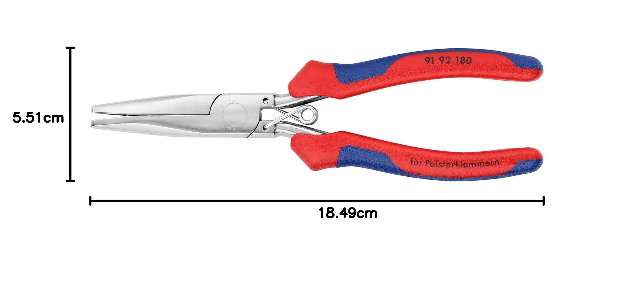 knipex-polsterklammerzange-91-92-180-spiegelpoliert-185-mm-mit-mehrkomponenten-h image 6
