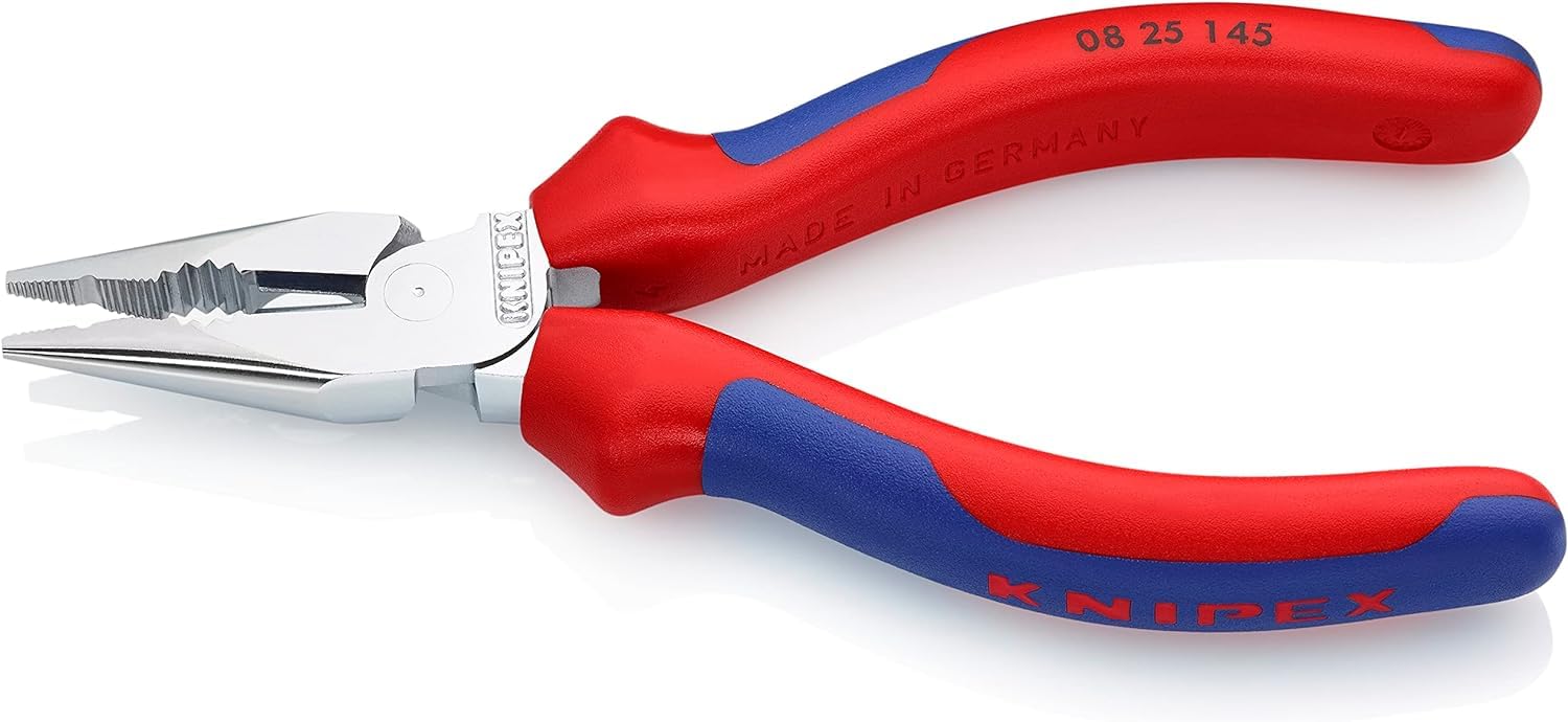 knipex-spitz-kombizange-08-25-145-sb-verchromt-145-mm image 2