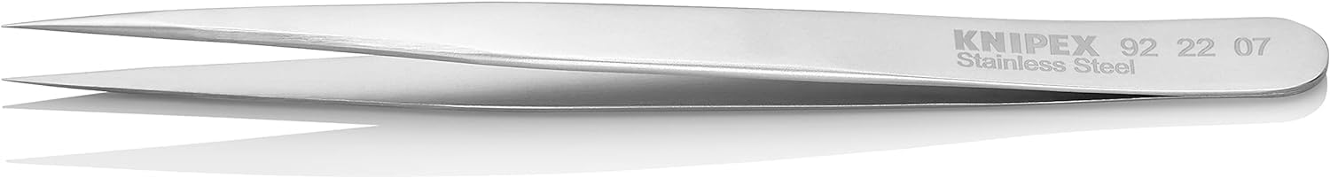 knipex-universalpinzette-92-22-07-mattiert-glatt-125-mm-edelstahl image 2