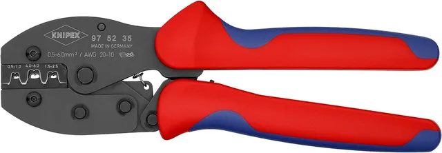 knipex-preciforce-97-52-35-crimpzange-220-mm-f-r-unisolierte-steckverbinder image 1