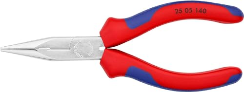 knipex-flachrundzange-mit-schneide-25-05-140-radiozange-140-mm-verchromt image 7
