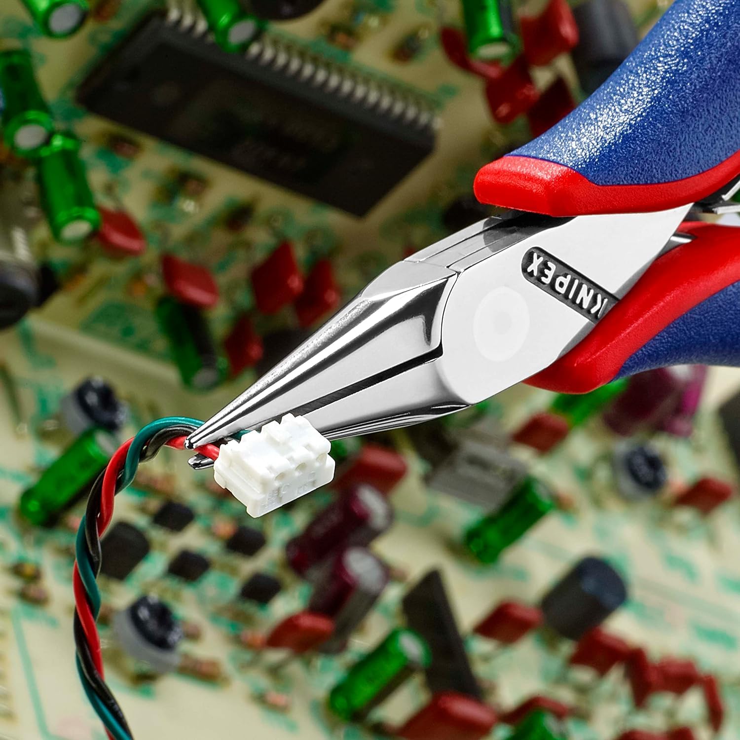 knipex-35-22-115-elektronik-greifzange-115-mm-mit-doppelfeder image 5