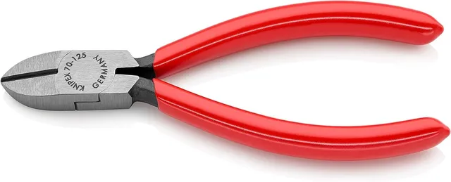 knipex-70-01-125-seitenschneider-125-mm-mit-kunststoff-berzug image 1