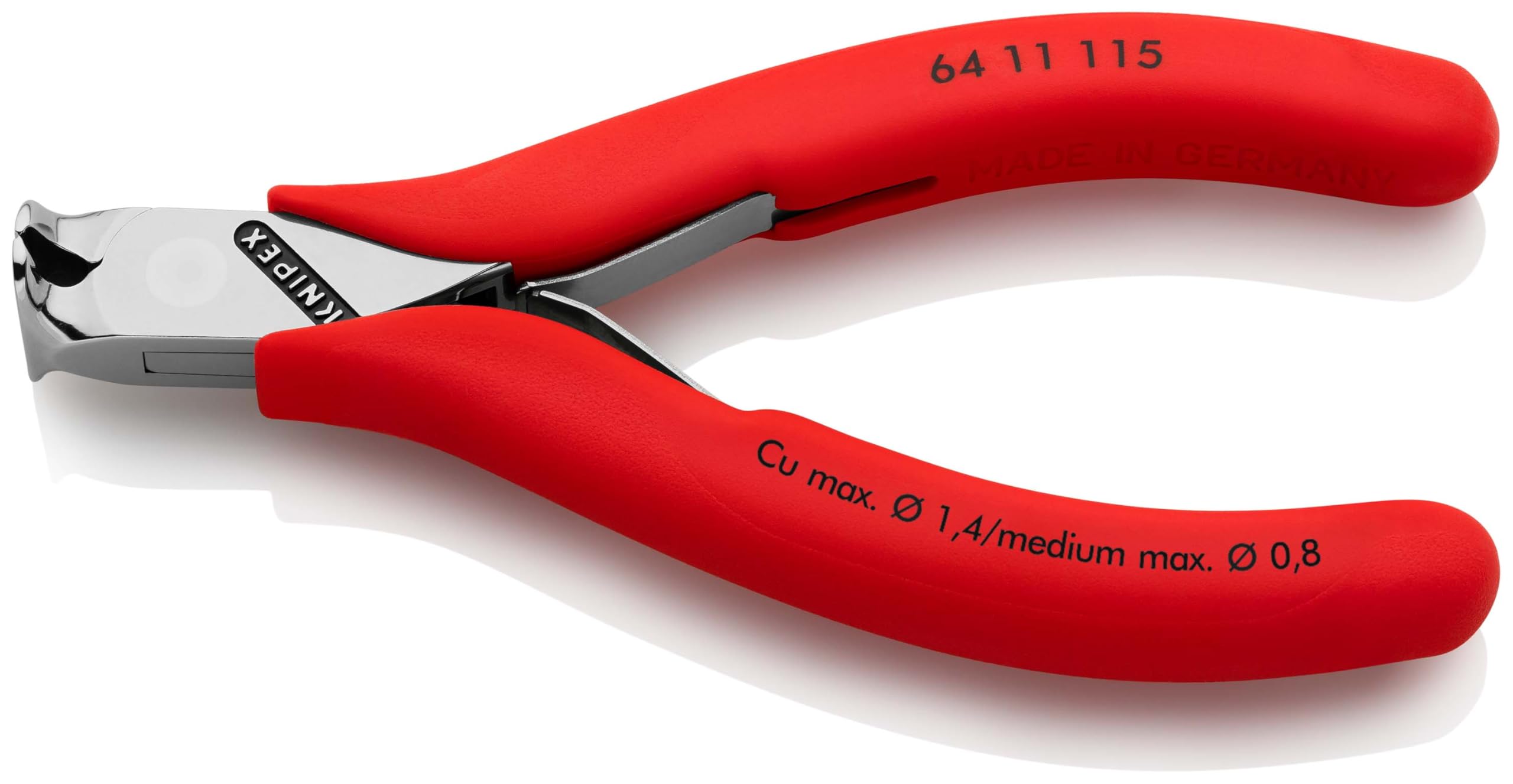 knipex-64-11-115-elektronik-vornschneider-115-mm image 1