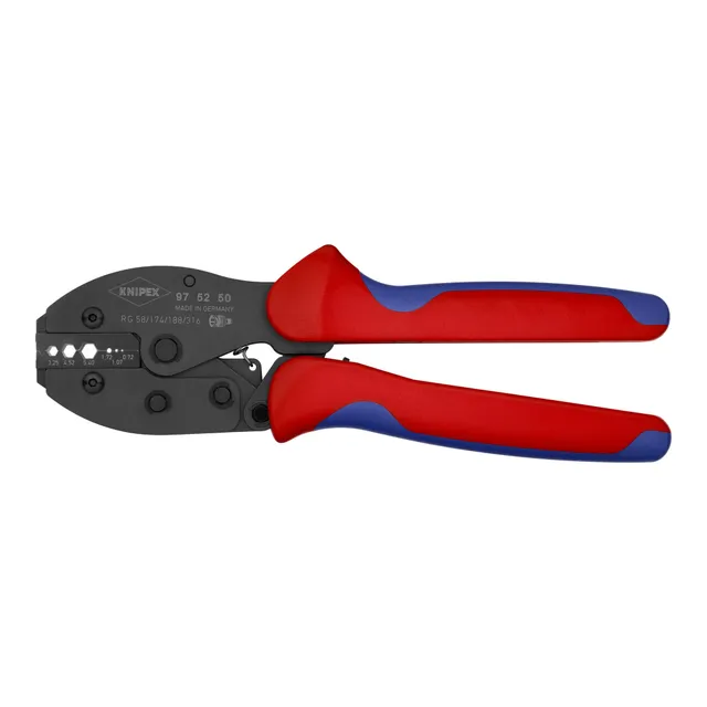 knipex-preciforce-97-52-50-crimpzange-f-r-koaxial-bnc-stecker-220-mm image 1