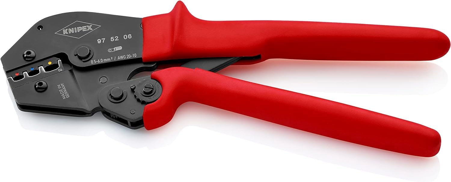 knipex-crimpzange-97-52-06-250-mm-f-r-isolierte-kabelschuhe-und-steckverbinder image 2