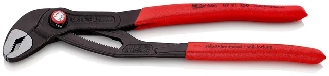 knipex-cobra-quickset-87-21-250-wasserpumpenzange-250-mm-mit-kunststoffgriff image 1