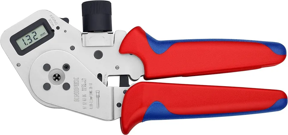 knipex-97-52-63-dg-vierdornpresszange-195-mm-f-r-gedrehte-kontakte-mit-digitalan image 1