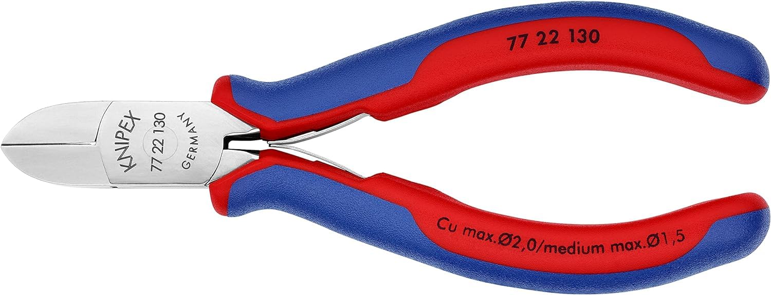 knipex-elektronik-seitenschneider-77-22-130-130-mm-mit-mehrkomponenten-h-llen image 3