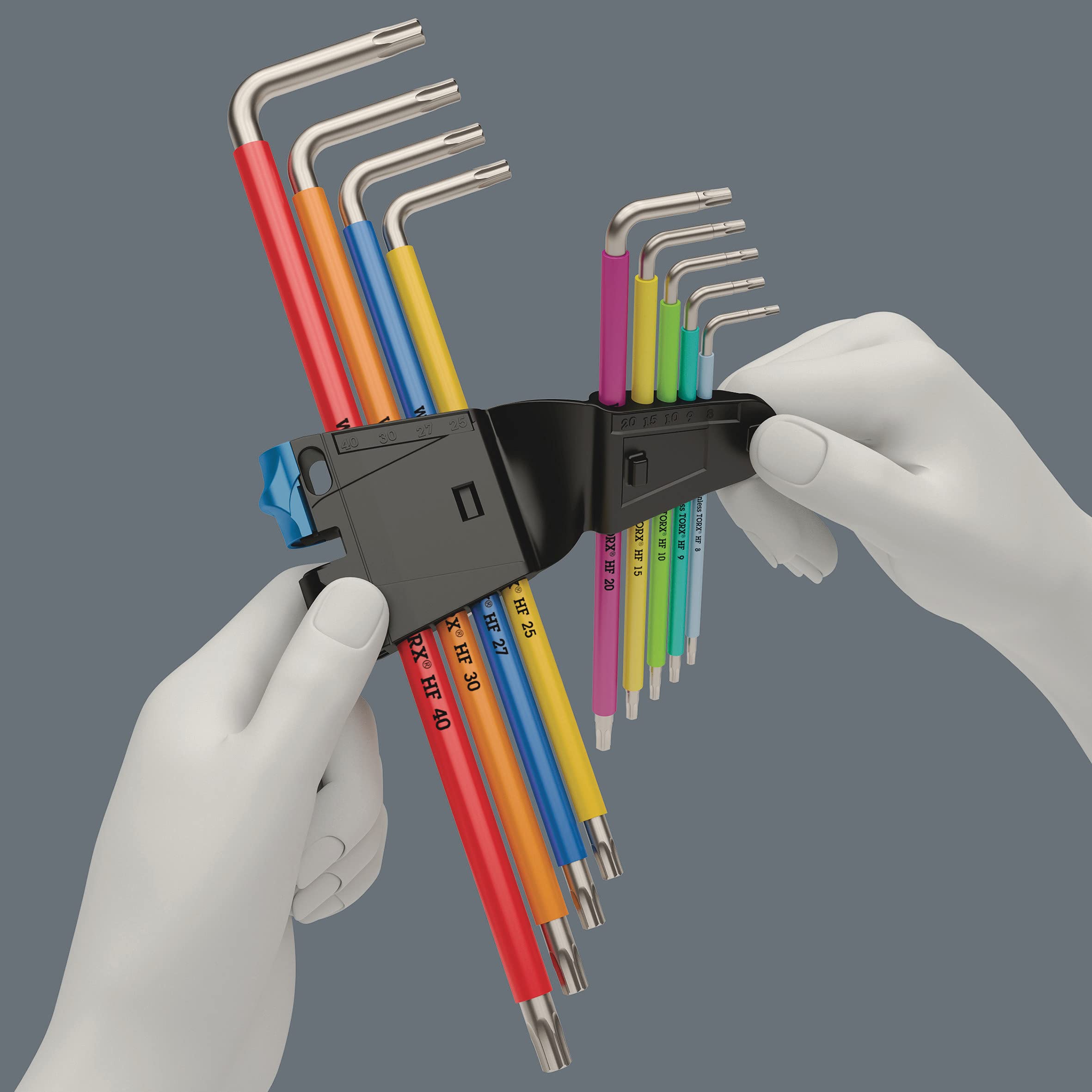 wera-tx-sxl-multicolour-hf-stainless-winkelschl-sselsatz-9-teilig-edelstahl image 4