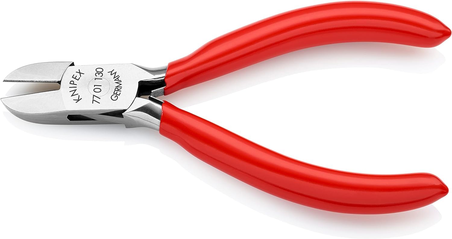 knipex-elektronik-seitenschneider-77-01-130-130-mm-kunststoff-berzogen image 2
