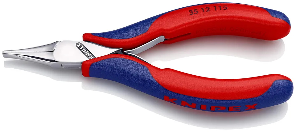 knipex-35-12-115-elektronik-greifzange-115-mm-mit-mehrkomponenten-h-llen-sb-kart image 1