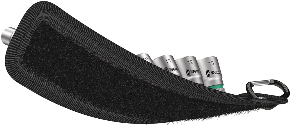 wera-belt-4-zyklop-steckschl-ssel-satz-1-4-9-teilig-auf-textilgurt image 2