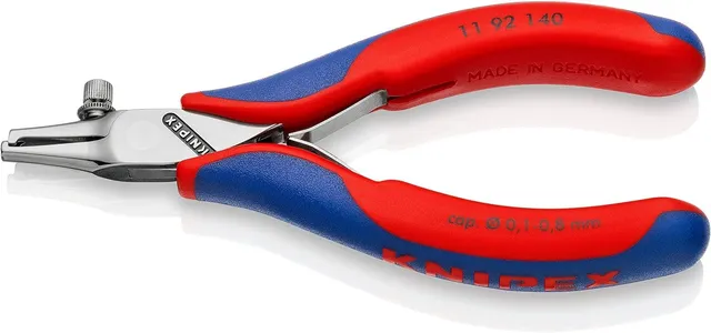 knipex-elektronik-abisolierzange-11-92-140-0-1-0-8-mm-140-mm-mehrkomponenten-h-l image 1