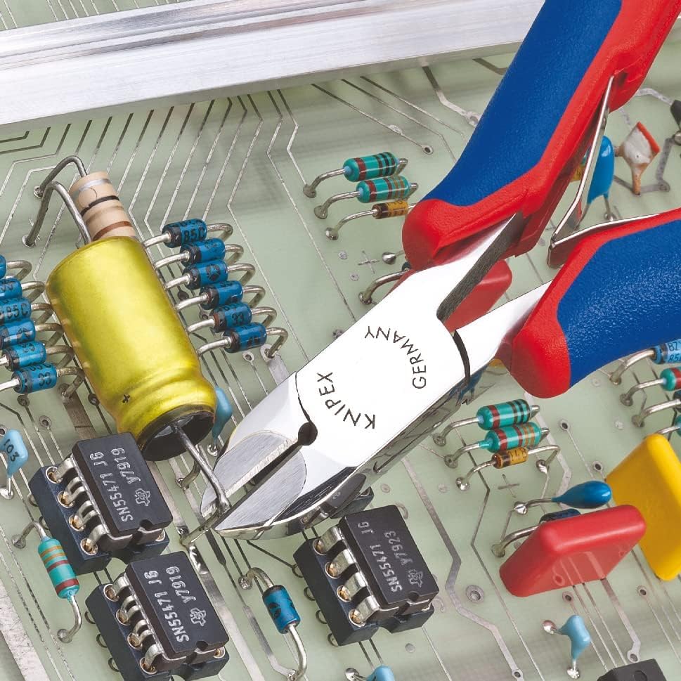 knipex-elektronik-seitenschneider-77-32-120-h-120-mm-mit-hartmetallschneide image 8