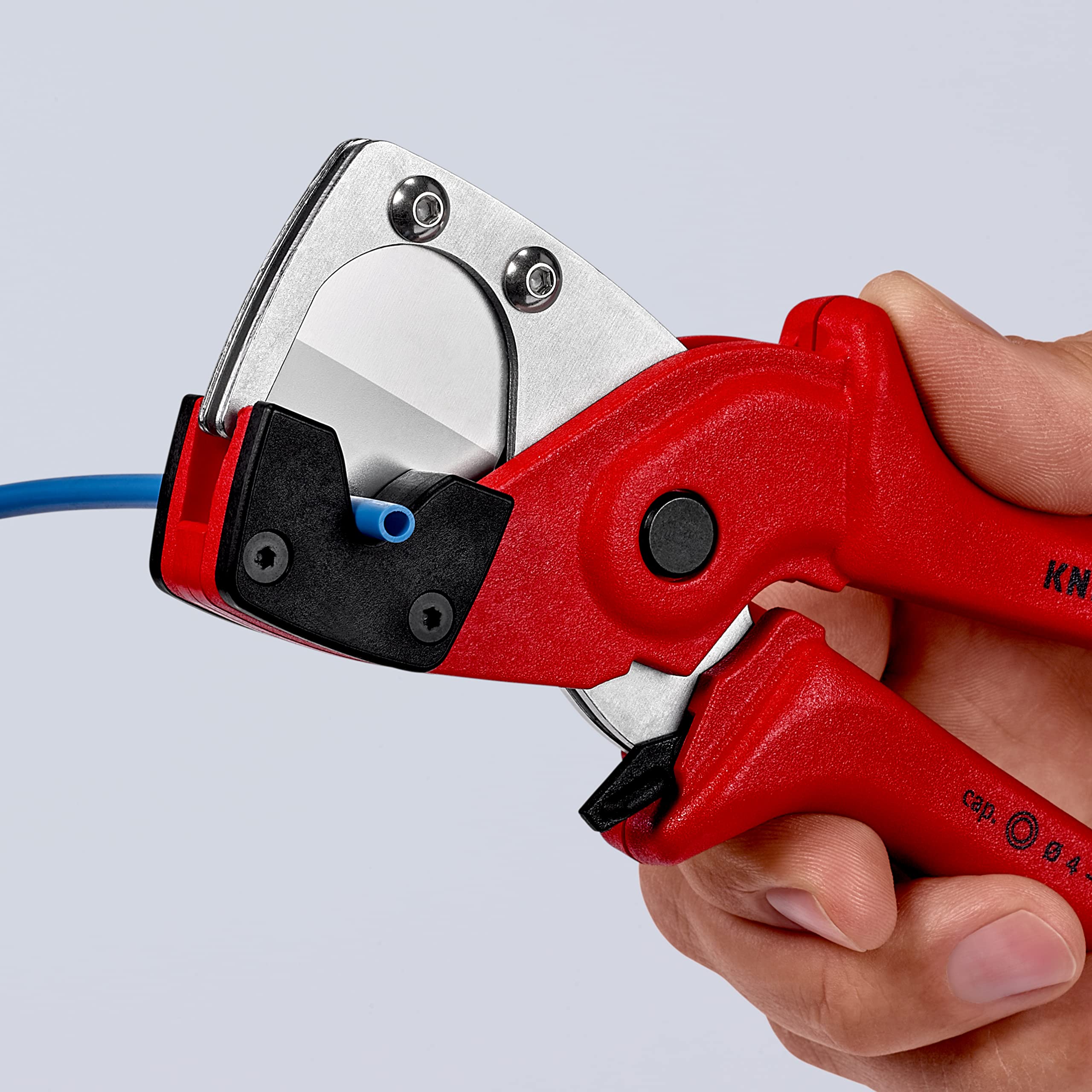 knipex-90-10-185-sb-rohrschneider-185-mm-f-r-schl-uche-4-20-mm image 4